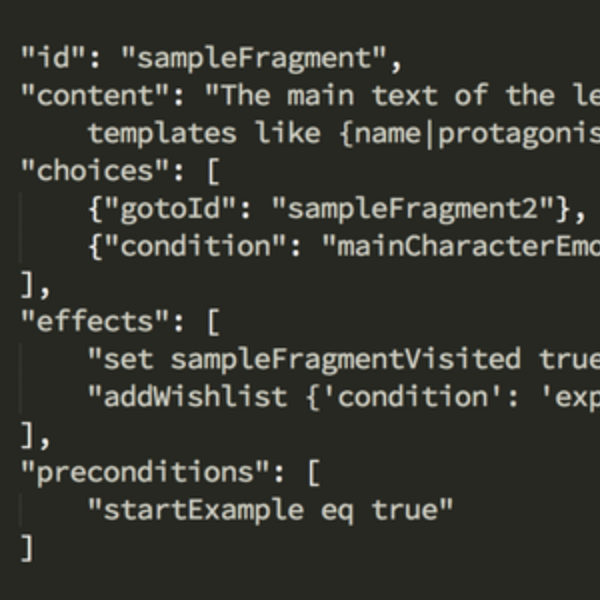 code showing how story assembler works